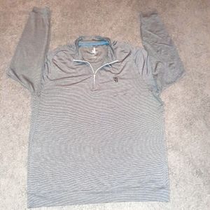 Johnnie O Light Half Zip Pullover - Padres - XL - Clean -92% Polyester Johnnie-O
